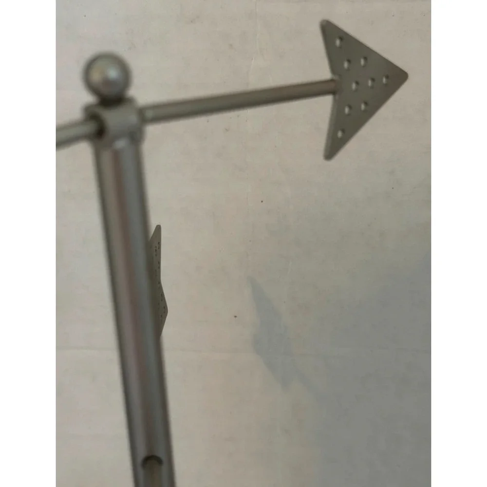 U Loft Erika Kovesdi Arrow Earring Stand Jewelry Organizer Silver Metal 51226